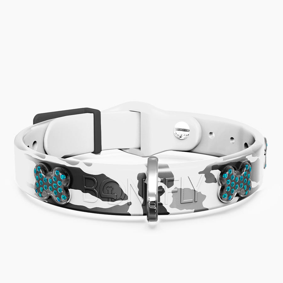 Boneflex Limited Ultra White Camo Collar