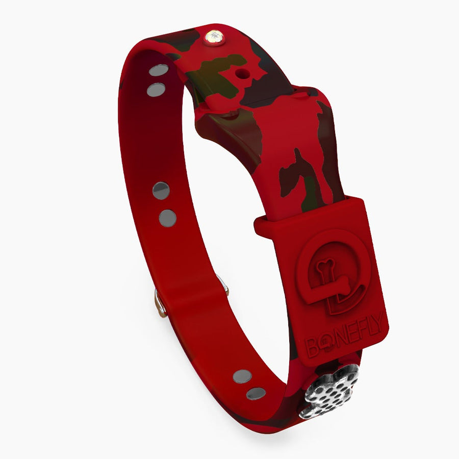 Boneflex Ultra Red Camo Collar