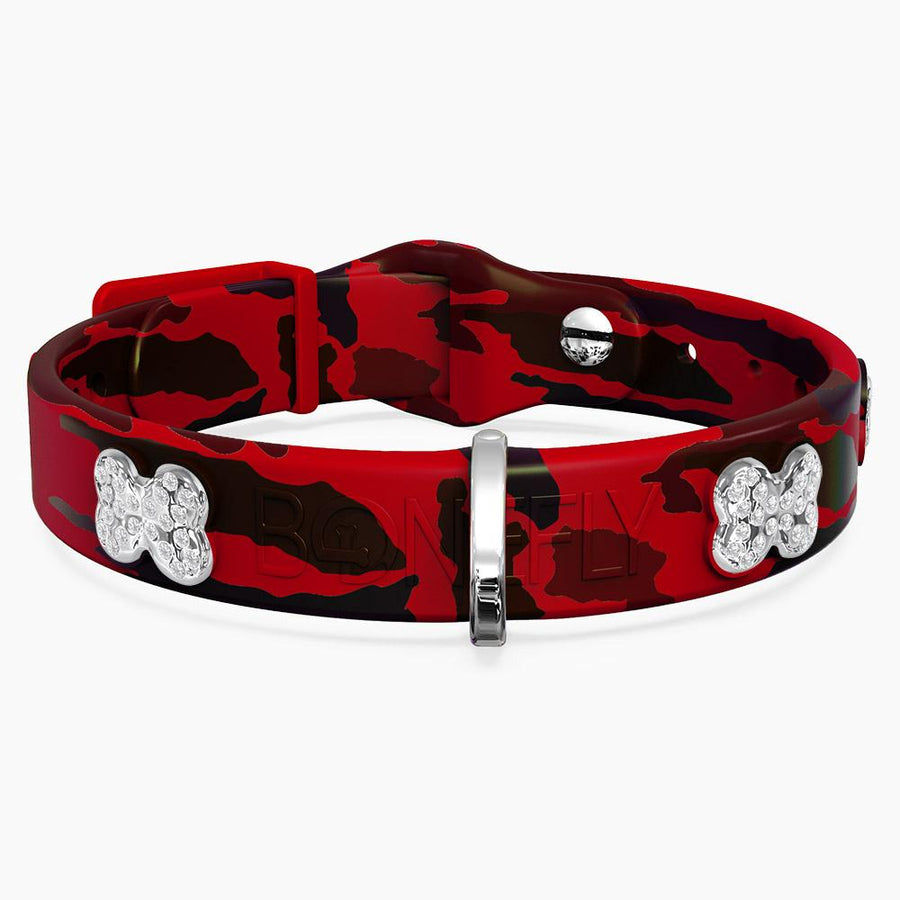 Boneflex Ultra Red Camo Collar