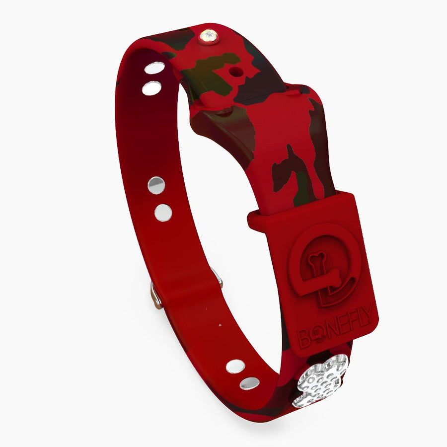 Boneflex Ultra Red Camo Collar