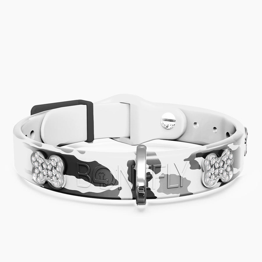 Boneflex Limited Ultra White Camo Collar